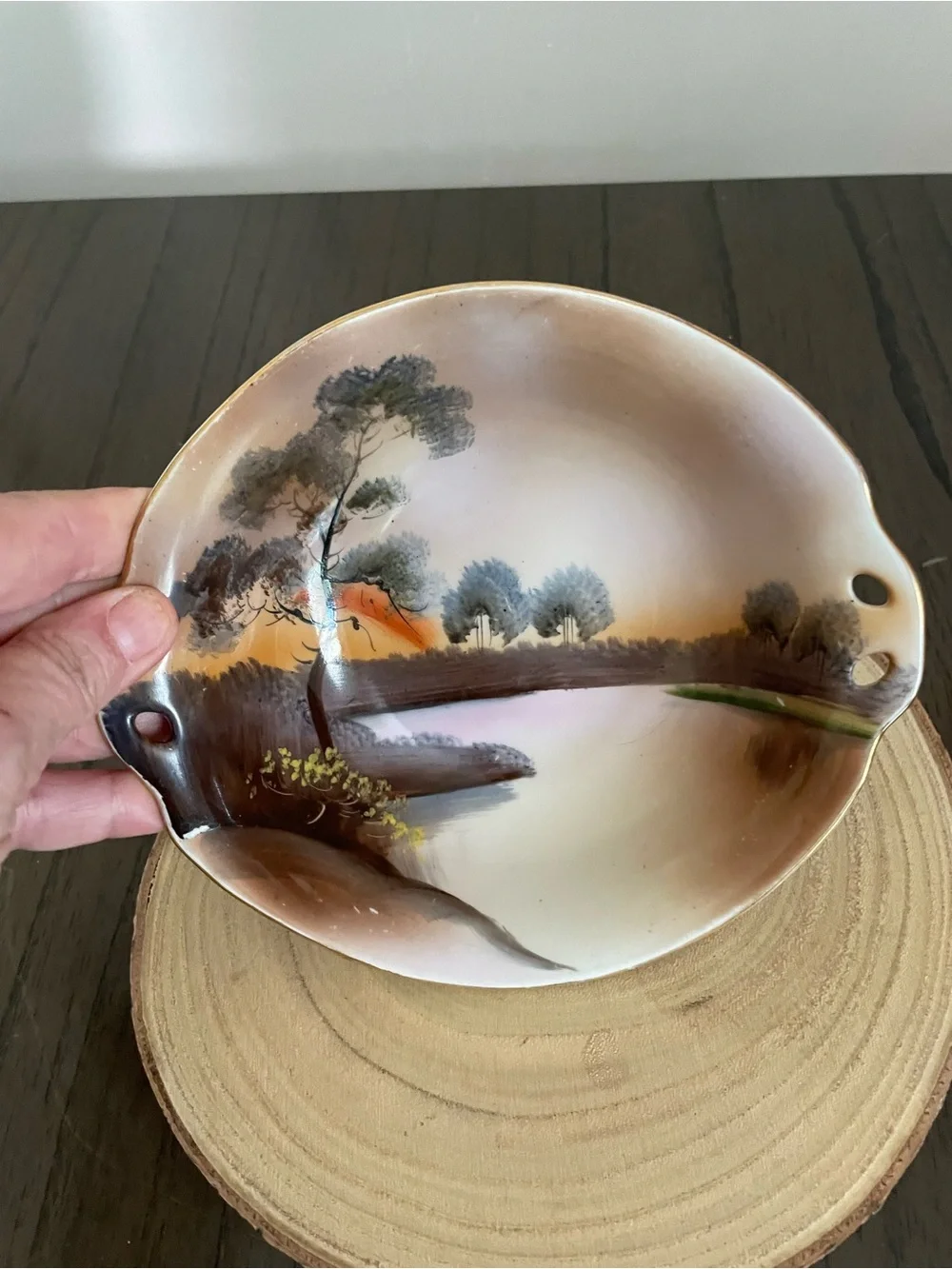Noritake vintage hand
